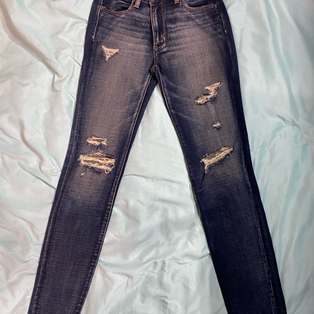 American Eagle Hi-Rise Jegging AEO Denim X4